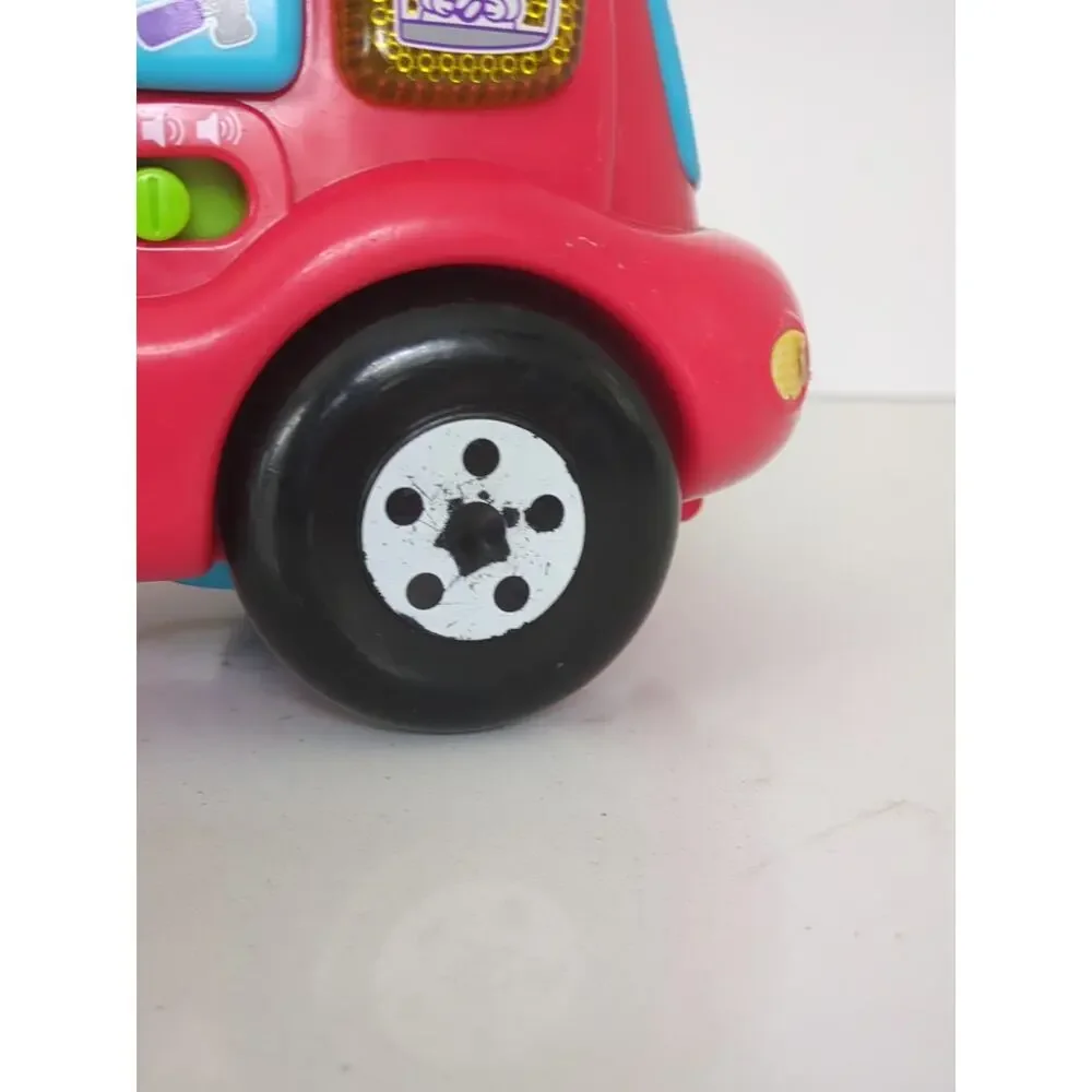 VTECH DROP & GO DUMP TRUCK Lights & Sound With Pull String-tested